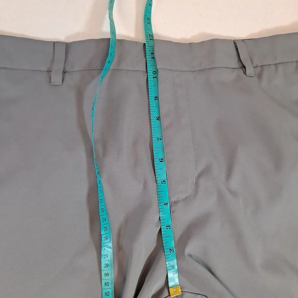 Adidas Men's 3-Stripe Golf Pants Size 38x32(40x31) B82633 Gray